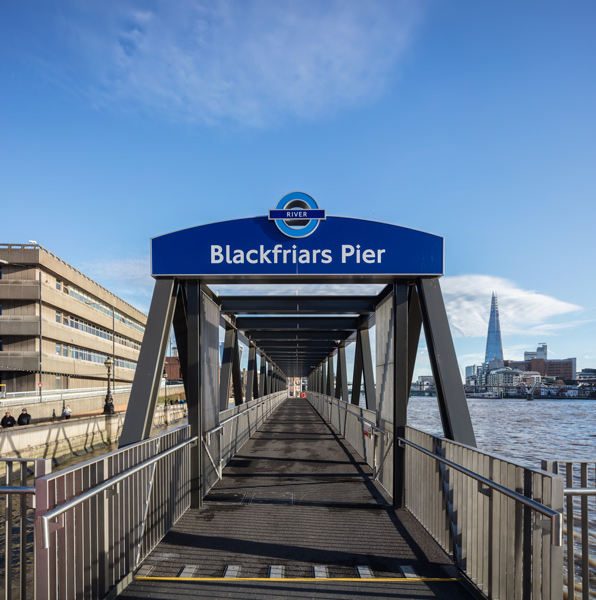 Blackfriars Pier, London, 01 of 11.