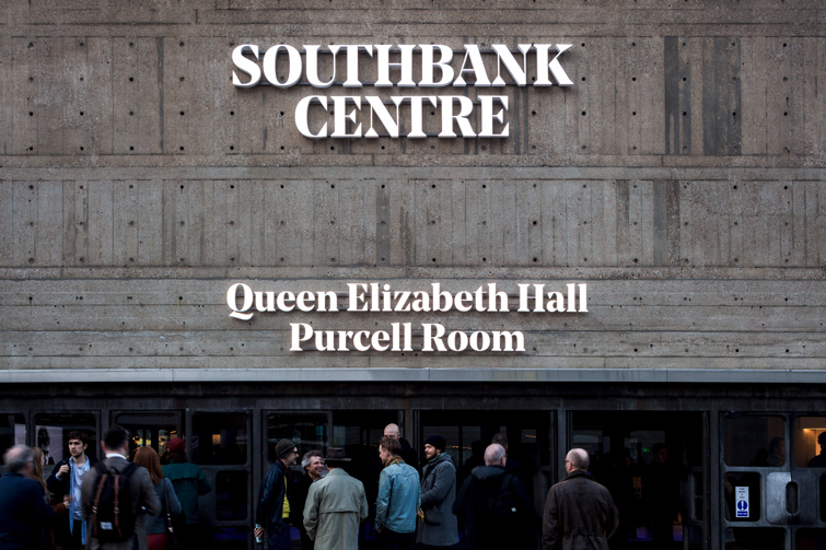 Queen Elizabeth Hall, Purcell Room signs, 04 of 12.