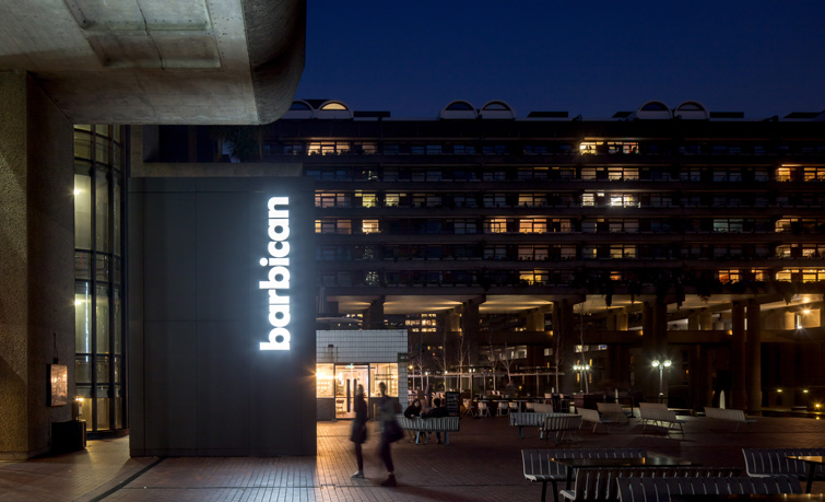 Iconic Barbican Centre signage, 06 of 12.